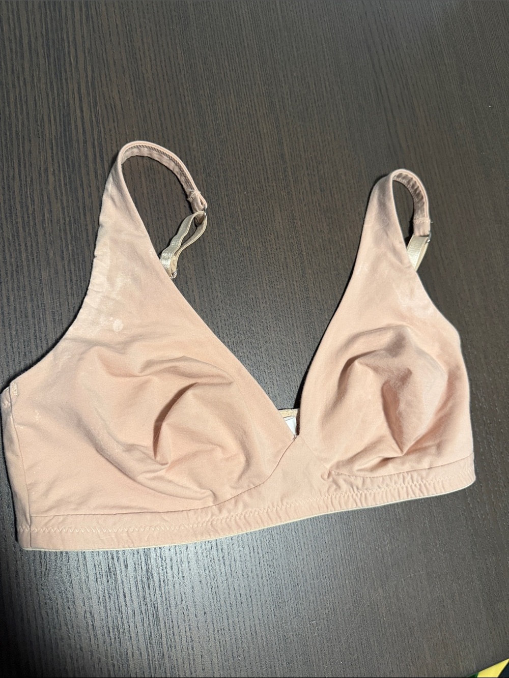 Hanro Soft V-Neck Bralette in Light Nude - Picture 9 of 9